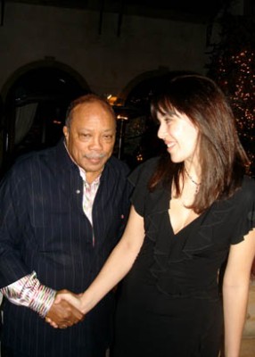 Quincy Jones Isabelle Bernal Los Angeles